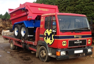QMD/12H Agricultural Trailer - Loaded on Lorry